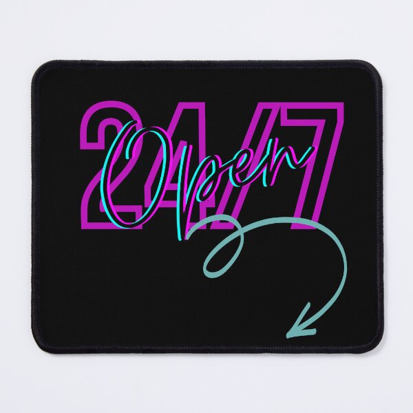 Item preview, Open 24/7 designed and sold by BraxhanApparel.