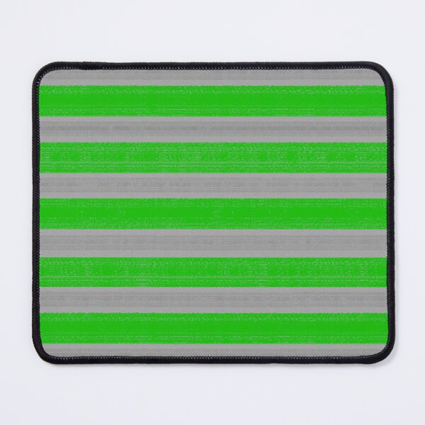 Item preview, Green and Silver Chalk Stripes designed and sold by LawsonFabrics.
