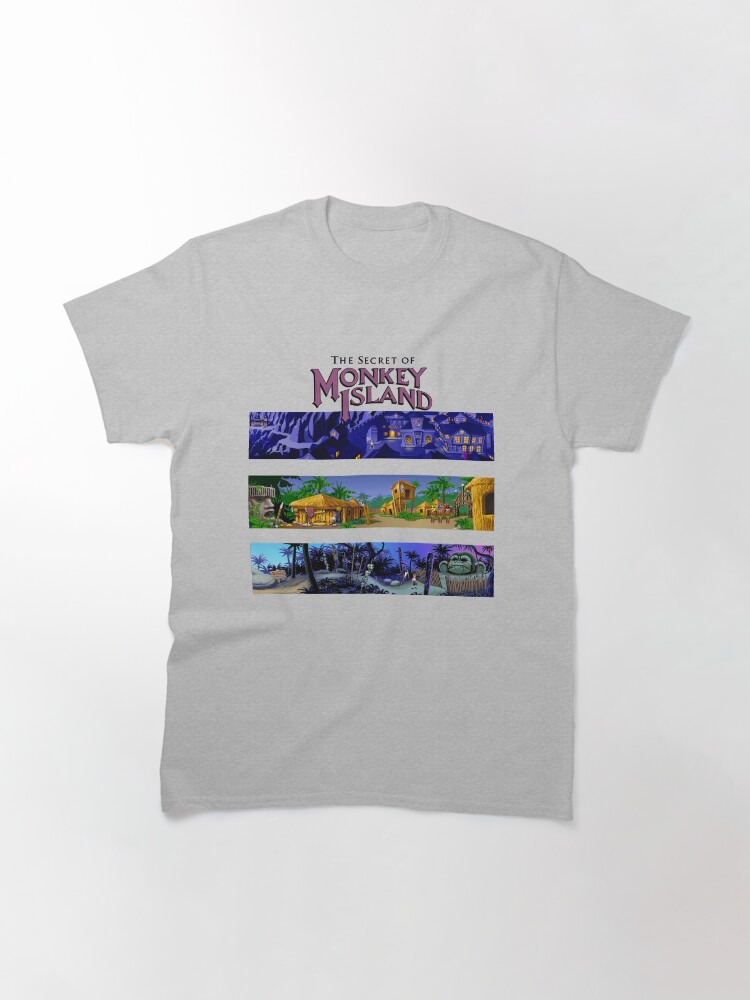 secret of monkey island t shirt