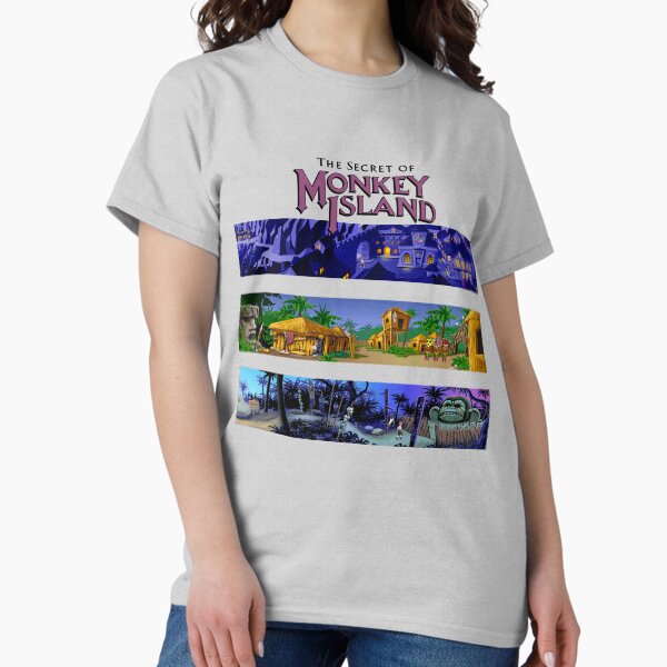 Item preview, The secret of Monkey Island Backgrounds designed and sold by Biosiz.