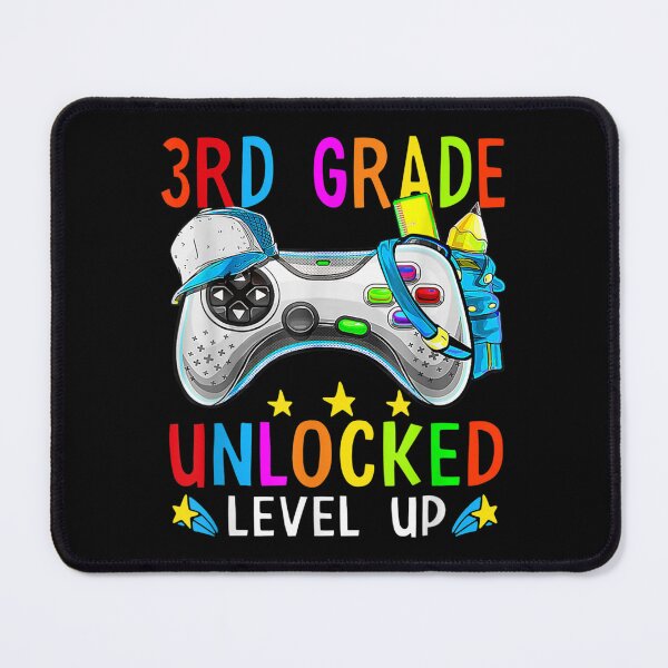 Item preview, Grade 3 Unlocked Level Up Gamer Back To School 3rd Grade Boy designed and sold by Bakosbarnabas.
