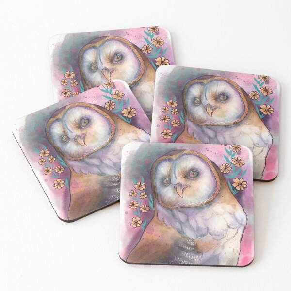 Item preview, Floral Owl  designed and sold by Leyguthart.