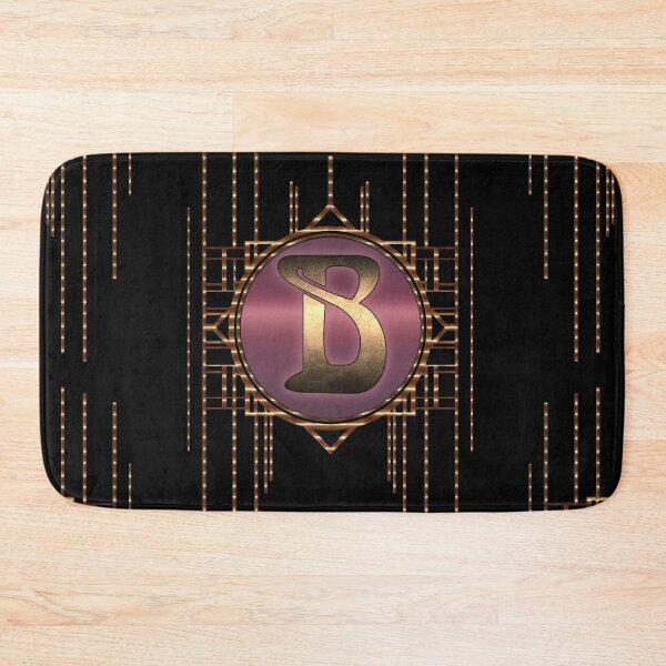 Item preview, 1920s Vintage Art Deco Art Nouveau Burlesque Letter B designed and sold by Xarah.