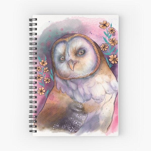 Item preview, Floral Owl  designed and sold by Leyguthart.