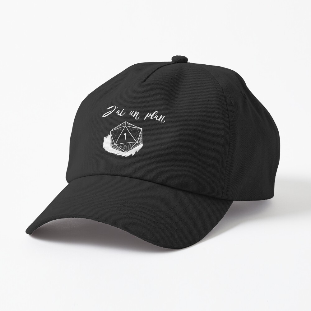 Aperçu de l'œuvre Casquette Dad Hat créée et vendue par CoupCritique.