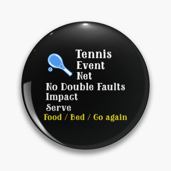 Item preview, Tennis Food Bed And Go Again Classic T-Shirt designed and sold by carurbrenda.