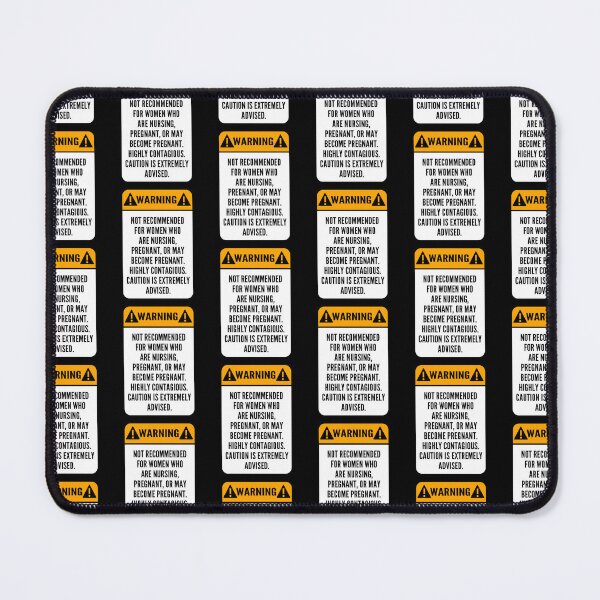 Item preview, Warning! Women Prohibited! designed and sold by PapaBujuGaming.