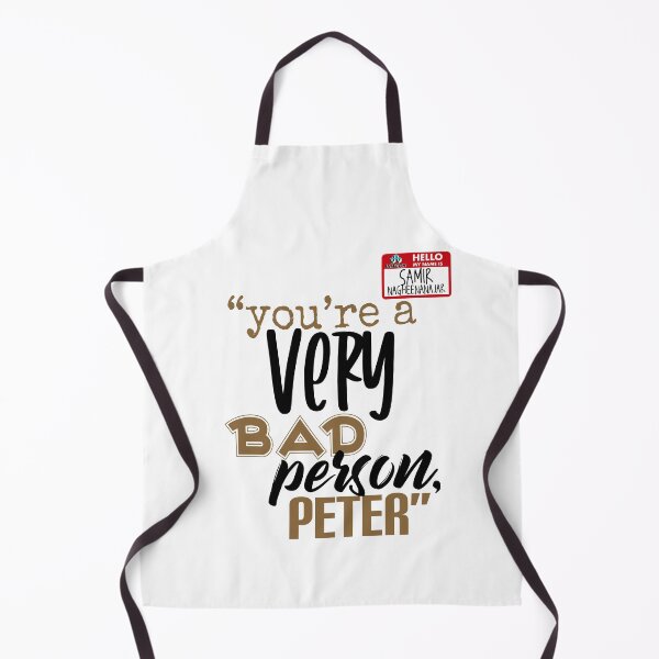 Item preview, You are a very bad person Peter. - Samir nagheenanajar, Office Space  designed and sold by Sticker Up.