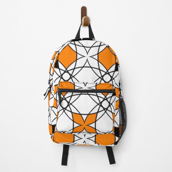 Item preview, Seamless Orange Black and White Color Pattern designed and sold by WinArtDesigns.