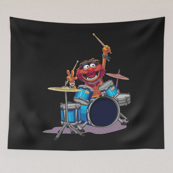 Item preview, Animal drummer the muppets show designed and sold by maceycrooks.