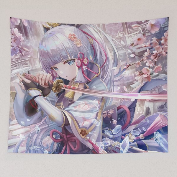 Item preview, Kamisato Ayaka Genshin Impact Anime Waifu designed and sold by RalphJaystin.