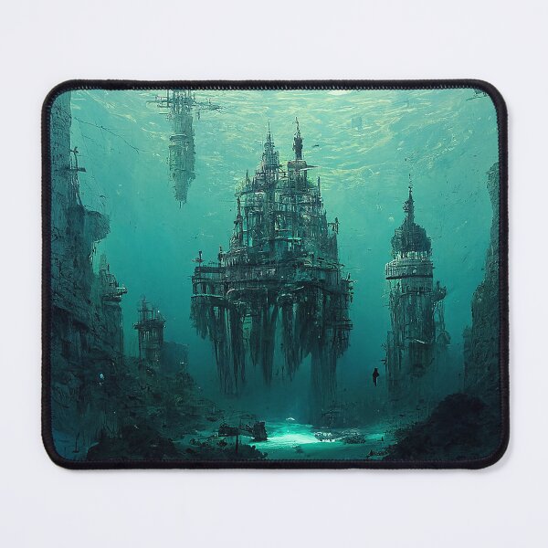 Item preview, Ruins of the Underwater City designed and sold by Viktor Surzhko.