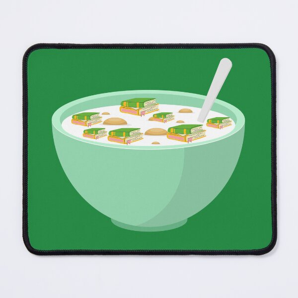 Item preview, Book Lover Cereal designed and sold by tmdaliggr.