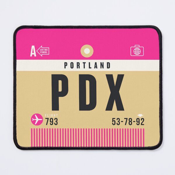 Item preview, Luggage Tag A - PDX Portland USA designed and sold by VoodooCircus.