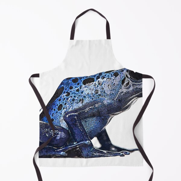 Item preview, Blue and Black, Blue Poison Dart Frog - Custom Pet Portrait Art Studio designed and sold by Custom Pet Portrait Art Studio.