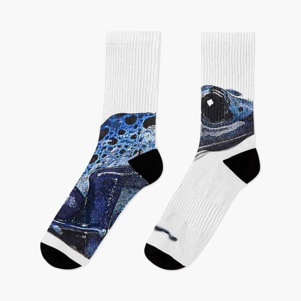 Item preview, Blue and Black, Blue Poison Dart Frog - Custom Pet Portrait Art Studio designed and sold by Custom Pet Portrait Art Studio.