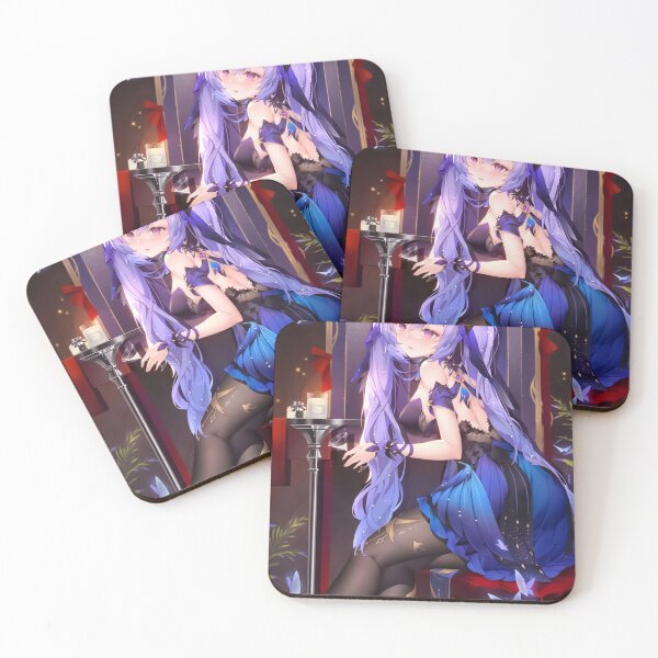 Item preview, Keqing Genshin Impact Painting Art designed and sold by RalphJaystin.