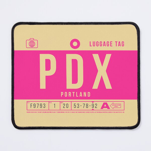 Item preview, Luggage Tag B - PDX Portland USA designed and sold by VoodooCircus.