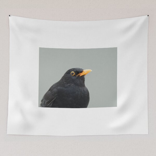 Item preview, European Blackbird Male  designed and sold by Sue Robinson.