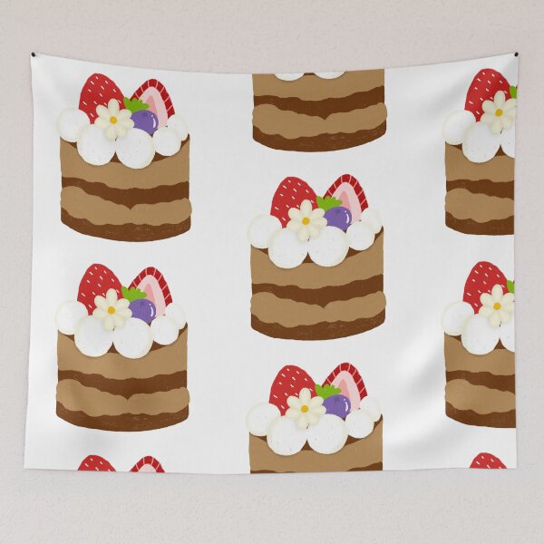 Item preview, Chocolate cake with berries  designed and sold by T. Jinmy.