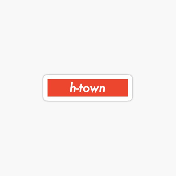 Houston (H town) logo Sticker