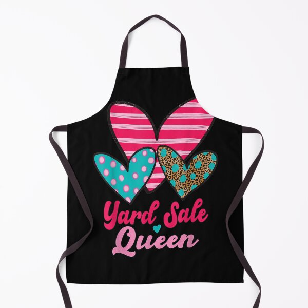 Item preview, Shopping Thrifters Three Cute Hearts Saying Yard Sale Queen designed and sold by aumarian.