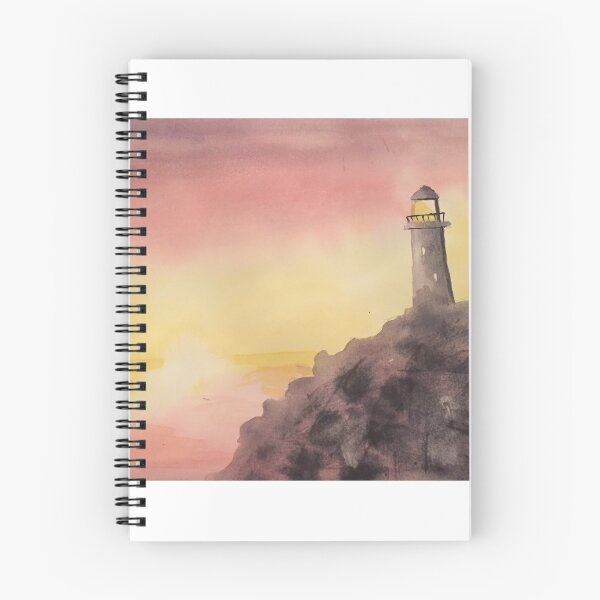 Item preview, Watercolor Lighthouse Limited Pallet Chiaps designed and sold by cadencechiappe.