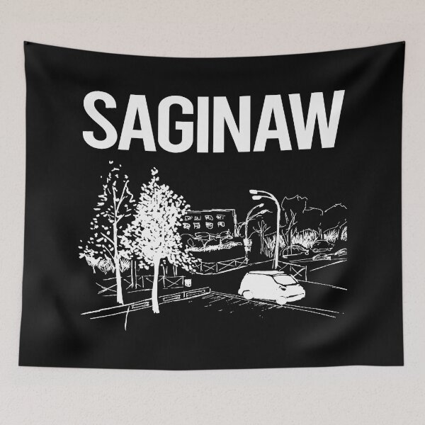 Item preview, Street Sketch Saginaw designed and sold by Maxxamus.