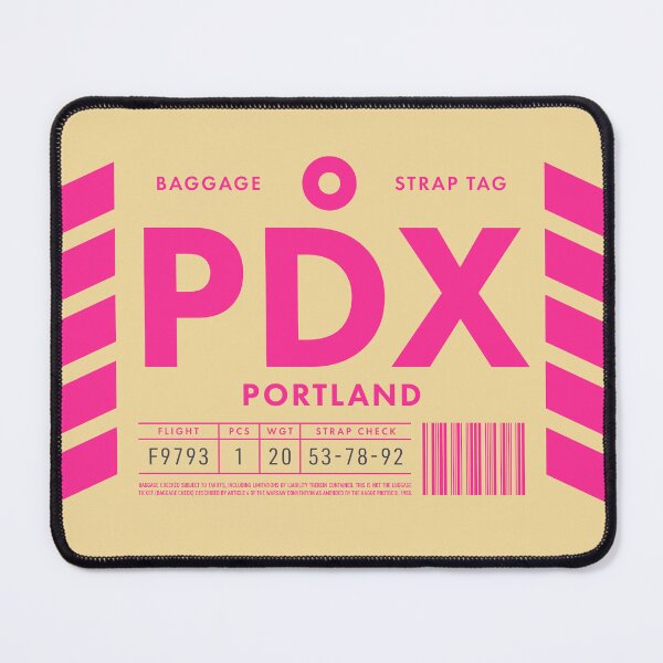Item preview, Luggage Tag D - PDX Portland USA designed and sold by VoodooCircus.
