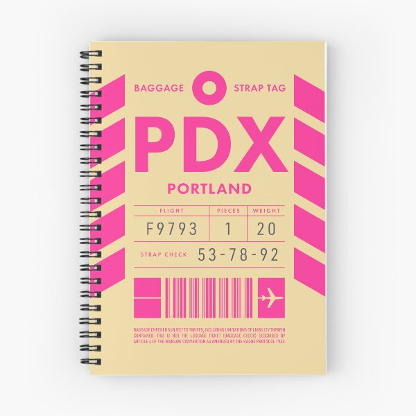 Item preview, Luggage Tag D - PDX Portland USA designed and sold by VoodooCircus.