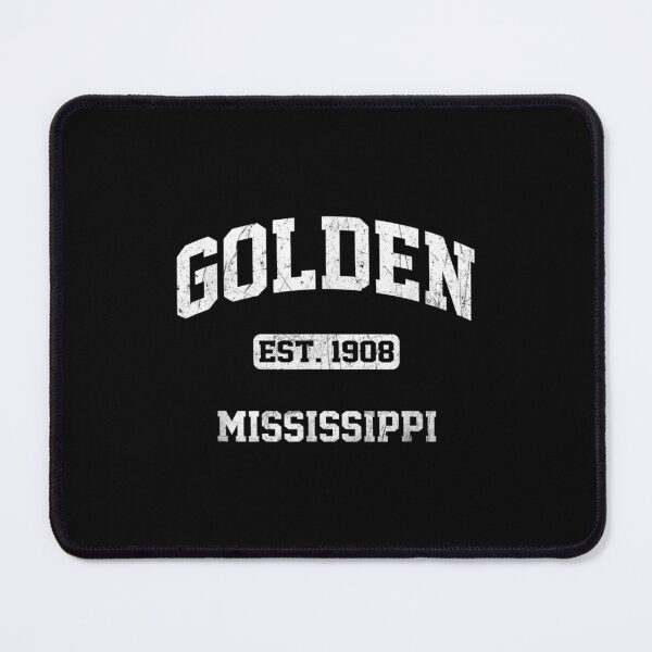 Item preview, Golden Mississippi Ms Vintage State Athletic Style  designed and sold by vergiebee.