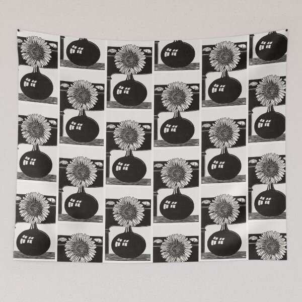 Item preview, Vintage Sunflower Flower Market designed and sold by Tamas Das.