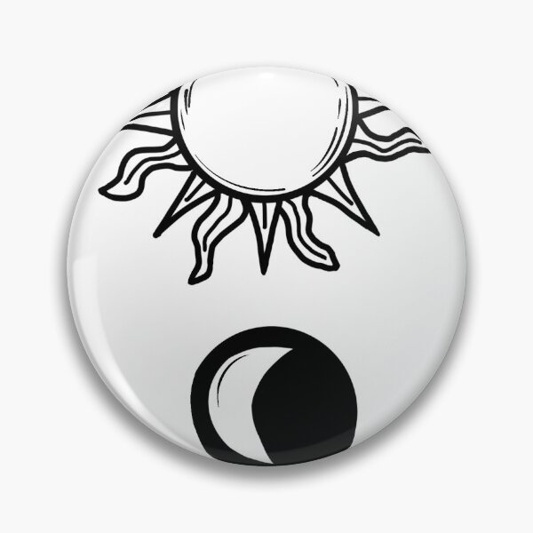 Item preview, Sun and Moon Semicolon designed and sold by JenniferSchwarz.