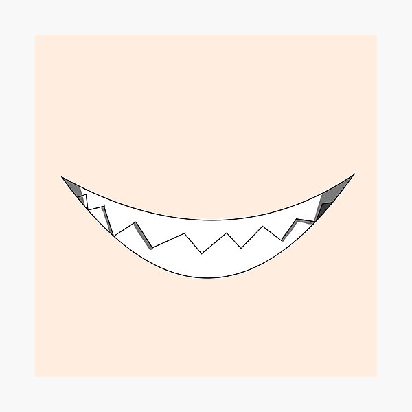 Item preview, Sharp teeth designed and sold by Nyamelon.