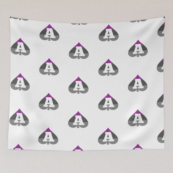 Item preview, Asexual Pride Asexual Ace Of Spades A Is For Asexual Design designed and sold by asexualise.