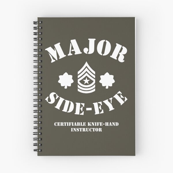 Item preview, Sergeant Major Side-eye: Knife-hand Instructor designed and sold by irondiscipline.