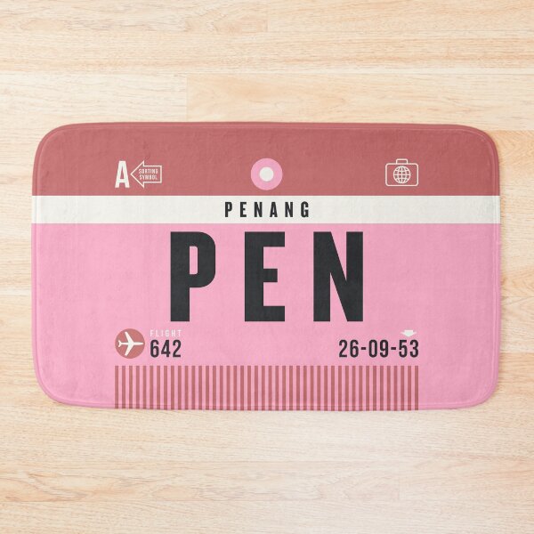 Item preview, Luggage Tag A - PEN Penang Malaysia designed and sold by VoodooCircus.