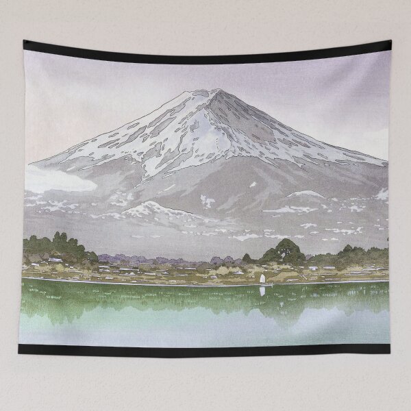 Item preview, Morning Fuji from Lake Kawaguchi by Tsuchiya Koitsu designed and sold by Takeda-art.