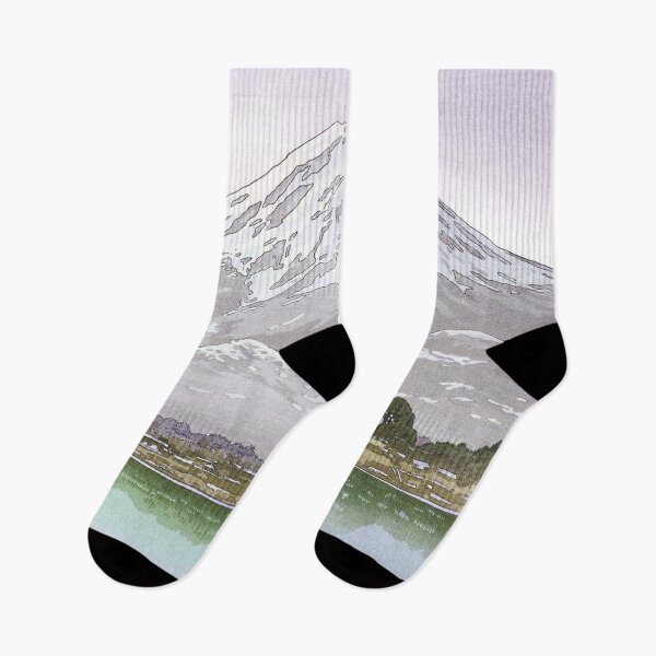 Item preview, Morning Fuji from Lake Kawaguchi by Tsuchiya Koitsu designed and sold by Takeda-art.