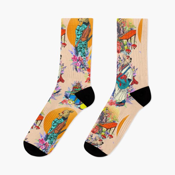 Item preview, geisha band art pattern designed and sold by Brotherconk.