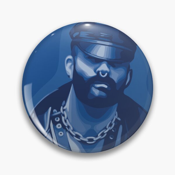 Item preview, BDSM Dominant Gay Man in Leather (LGBT) designed and sold by Makeartfun.