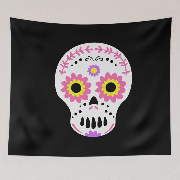 Item preview, CHEERFUL CALAVERA designed and sold by Swooncake Press.