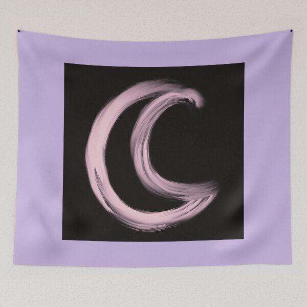 Item preview, Rosy Retro Pink Moon Illustrated designed and sold by ZaraRoza.