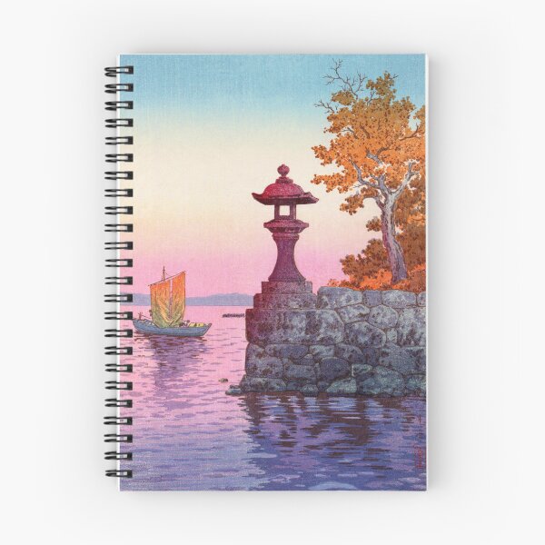 Item preview, Returning Sailboat at Yabase by Tsuchiya Koitsu designed and sold by Takeda-art.