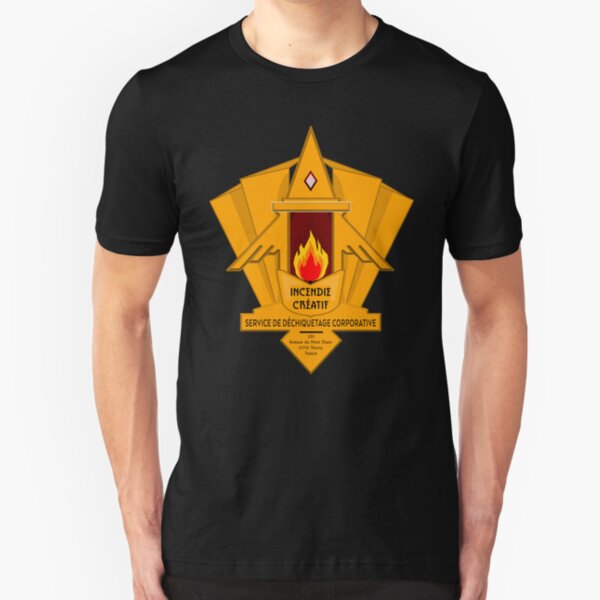 INCENDIE CRÉATIF Slim Fit T-Shirt