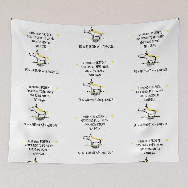 Artikelvorschau, Be in harmony with yourself. entworfen und verkauft von KnochiART.