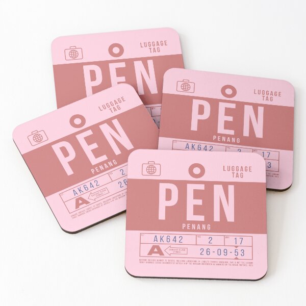 Item preview, Luggage Tag B - PEN Penang Malaysia designed and sold by VoodooCircus.