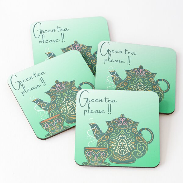 Item preview, Green tea please designed and sold by AngeGraciela.