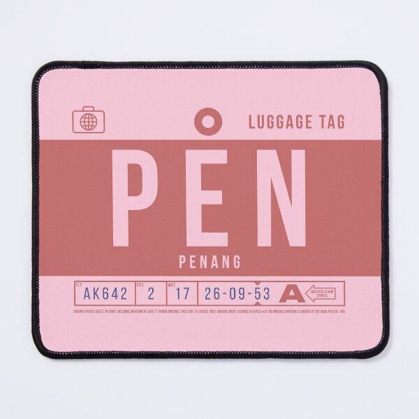 Item preview, Luggage Tag B - PEN Penang Malaysia designed and sold by VoodooCircus.