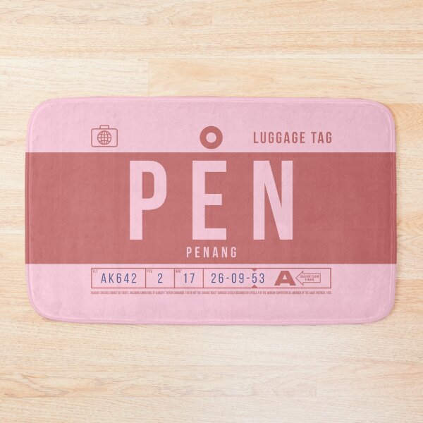 Item preview, Luggage Tag B - PEN Penang Malaysia designed and sold by VoodooCircus.
